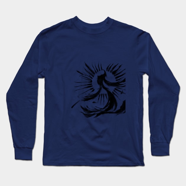 Rising phoenix Long Sleeve T-Shirt by RainbowRockmanx